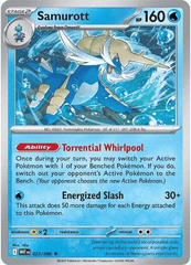 Samurott - 023/086 - Rare - Reverse Holo
