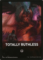 Totally Ruthless Theme Card