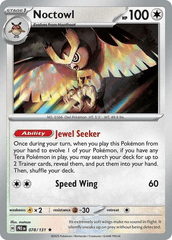 Noctowl - 078/131 - Rare - Reverse Holo