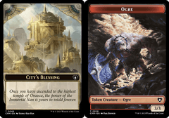 City's Blessing (0049) // Ogre (0028) Double-Sided Token