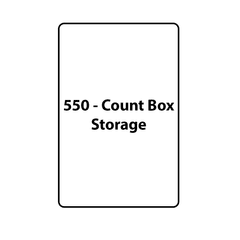 550 Count Cardboard Box