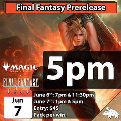 MTG: Final Fantasy Prerelease - June 7th @ 5pm - 2 Headed Giant