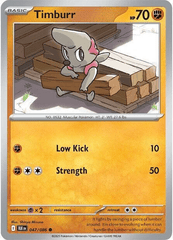 Timburr - 047/086 - Common - Reverse Holo