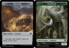 Soldier (0048) // Elephant (0031) Double-Sided Token