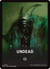 Undead Theme Card