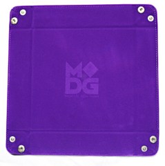 Metallic Dice Games - Tray -  Purple