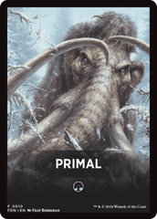 Primal Theme Card