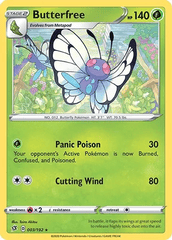 Butterfree - 003/192 - Rare - Holofoil