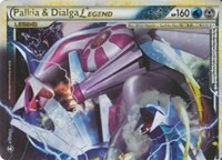 Palkia & Dialgia LEGEND (Top) - 101 - Holo Rare Legend - Reverse Holo