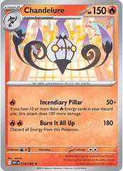 Chandelure - 018/086 - Rare - Reverse Holo