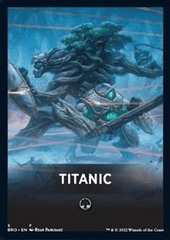 Titanic Theme Card