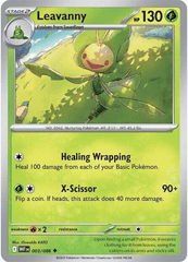Leavanny - 003/086 - Uncommon - Reverse Holo