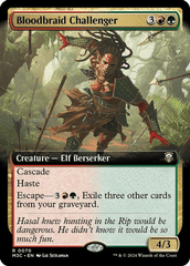 Bloodbraid Challenger - Ripple Foil - Extended Art
