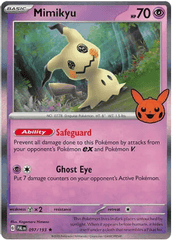 Mimikyu - 097/193 - Rare - Holofoil (Trick or Trade BOOster Bundle 2023)