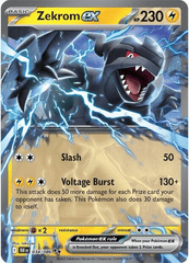 Zekrom ex - 034/086 - Double Rare