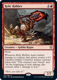 Relic Robber - Foil - Prerelease