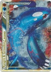 Kyogre & Groudon LEGEND (Top) - 87 - Holo Rare Legend - Reverse Holo