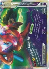 Rayquaza & Deoxys LEGEND (Bottom) - 90 - Holo Rare Legend - Reverse Holo