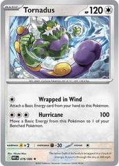 Tornadus - 078/086 - Rare - Reverse Holo