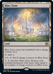 Blast Zone (258) - Foil - Prerelease Promo