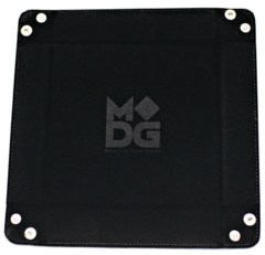 Metallic Dice Games - Tray -  Black