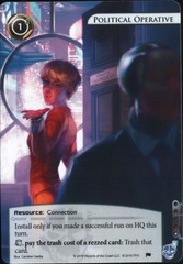 Political Operative - Alt Art card