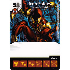 Iron Spidey - Invincible (Die & Card Combo)