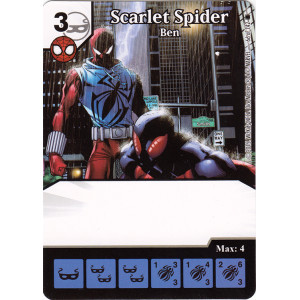 Scarlet Spider - Ben (Die & Card Combo)