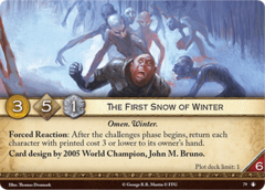 The First Snow of Winter