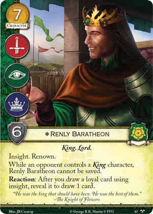 Renly Baratheon - FFH 43