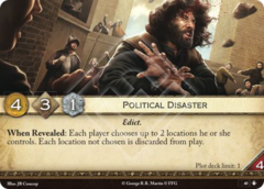 Political Disaster