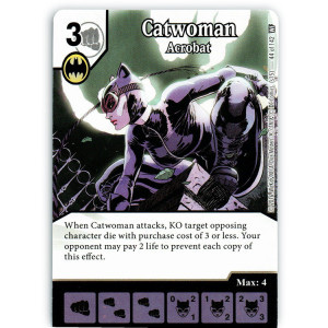 Catwoman - Acrobat (Die & Card Combo)