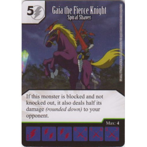 Gaia the Fierce Knight - Spiral Shaver (Die & Card Combo)