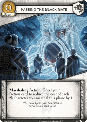 Passing the Black Gate