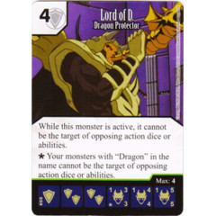 Lord of D. - Dragon Protector (Die & Card Combo)