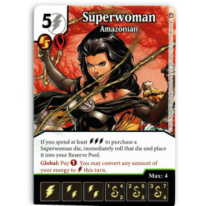 Superwoman - Amazonian (Die & Card Combo)
