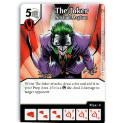 The Joker - Arkham Asylum (Die & Card Combo)