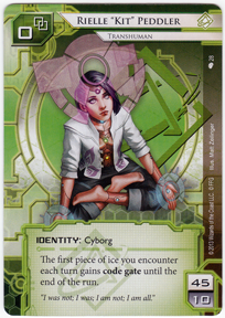 Rielle Kit Peddler: Transhuman