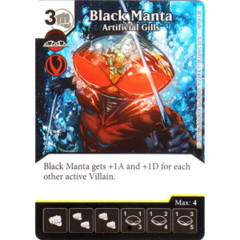 Black Manta - Artificial Gills (Die & Card Combo Combo)