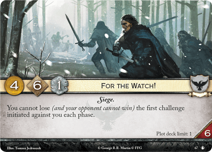 For the Watch!