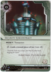 Security Subcontract