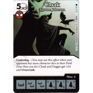Cloak - Tyrone Johnson (Die & Card Combo)