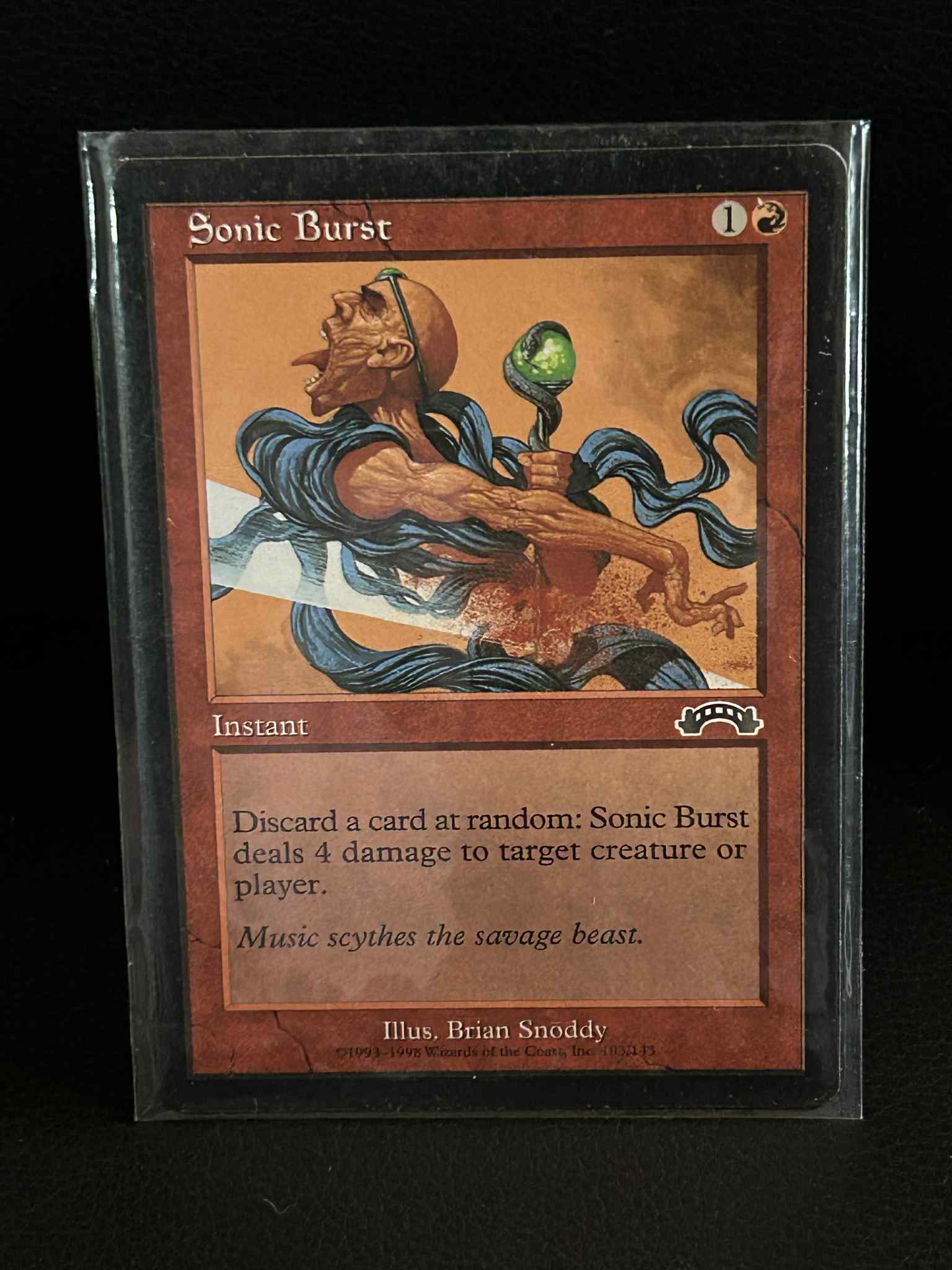 Sonic Burst Exodus Magic: the Gathering Moderately Played, English - Picture 1 of 1
