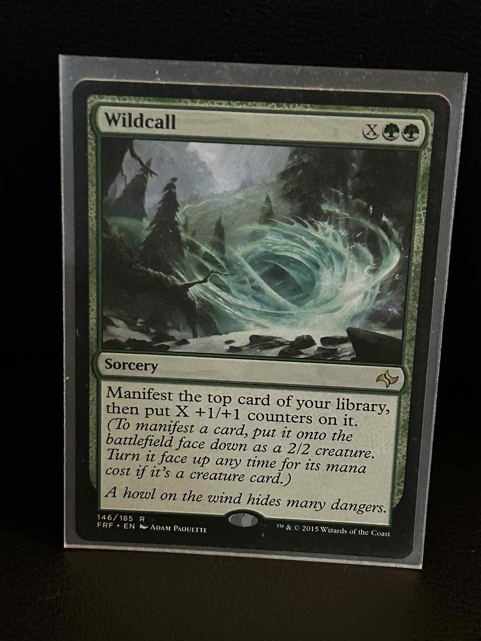 Wildcall Fate Reforged Magic: the Gathering Lightly Played, English - Picture 1 of 1