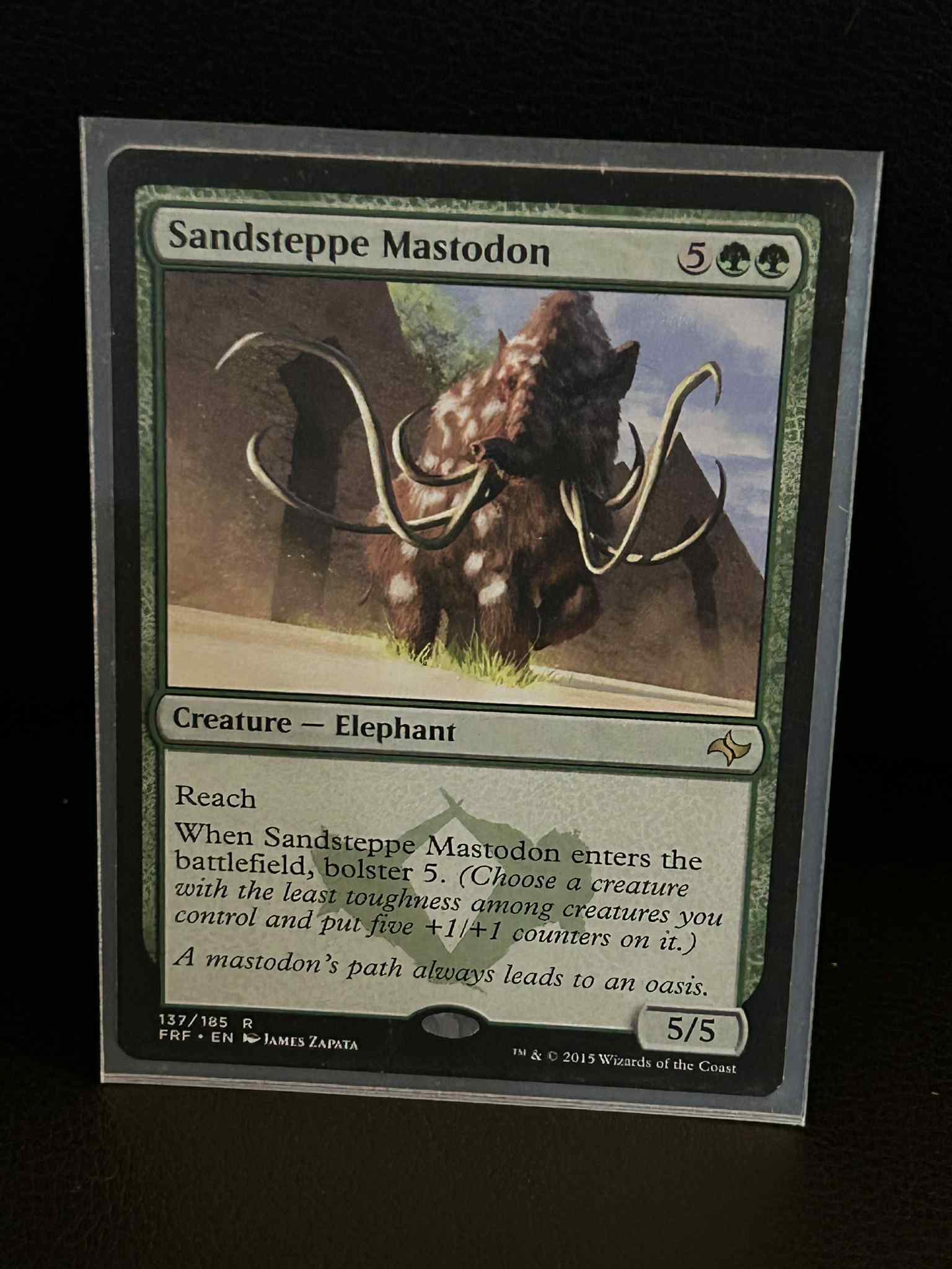 Sandsteppe Mastodon Fate Reforged Magic: the Gathering Lightly Played, English - Picture 1 of 1