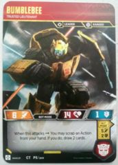 Transformers TCG: Bumblebee oversized promo card P5
