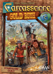 Carcassonne: Gold Rush board game (stand alone) z-man
