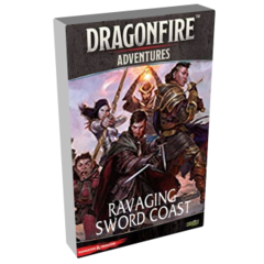 D&D Dungeons and Dragons - Dragonfire: Ravaging Sword Coast adventures expansion deck building game