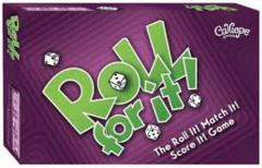 Roll for it!: color set 2 (Purple) base/core dice/board game