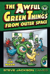 The Awful Green Things from Outer Space: revised 8th edition (2015) board game steve jackson